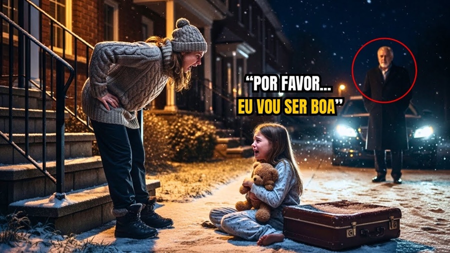 MILIONÁRIO encontra MENINA abandonada na NEVE… o que ele FAZ depois choca TODOS