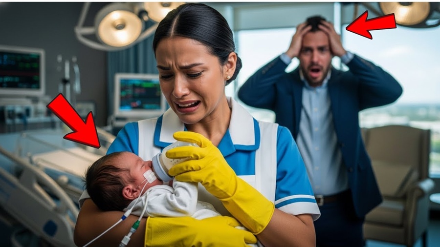 💥DISSERAM QUE O BEBÊ DO MILIONÁRIO MORRERIA EM 1 HORA… MAS A EMPREGADA MUDOU TUDO!