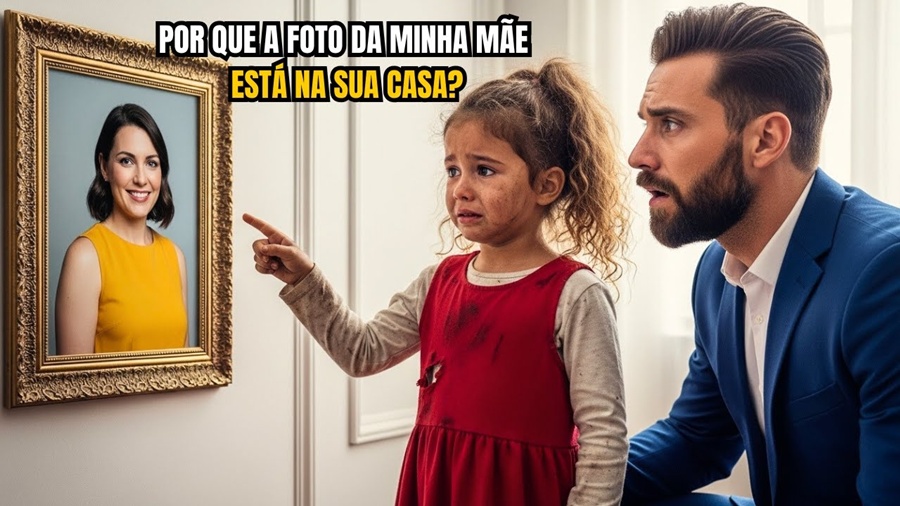 MENINA DE RUA pergunta a MILIONÁRIO: “Por que você tem a FOTO DA MINHA MÃE?… Sua resposta MUDOU TUDO