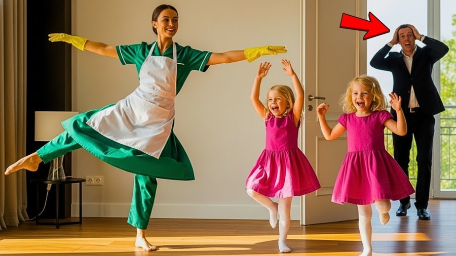 💥O MILIONÁRIO DESCOBRIU O QUE A BABÁ FAZIA COM SUAS GÊMEAS MUDAS… E FICOU PARALISADO! **