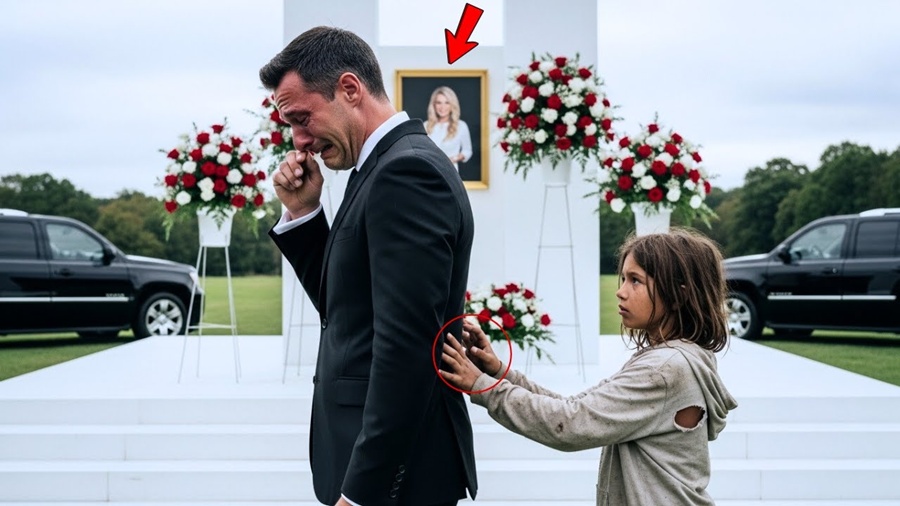 Menina DE RUA Sussurra ao BILIONÁRIO EM LUTO “Ela Está VIVA” — O Que Ele Descobriu CHOCOU TODOS