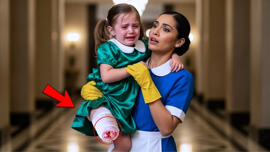 A BABÁ chega carregando a FILHA FERIDA DO MILIONÁRIO… e sua CONFISSÃO muda TUDO