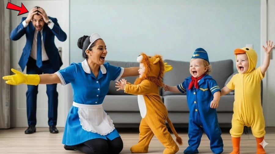 💥Quando médicos desistiram das gêmeas paralisadas, a empregada chocou o milionário