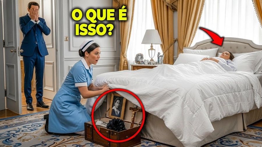 💥O filho do milionário vivia doente… até que a babá achou um segredo escondido debaixo da cama