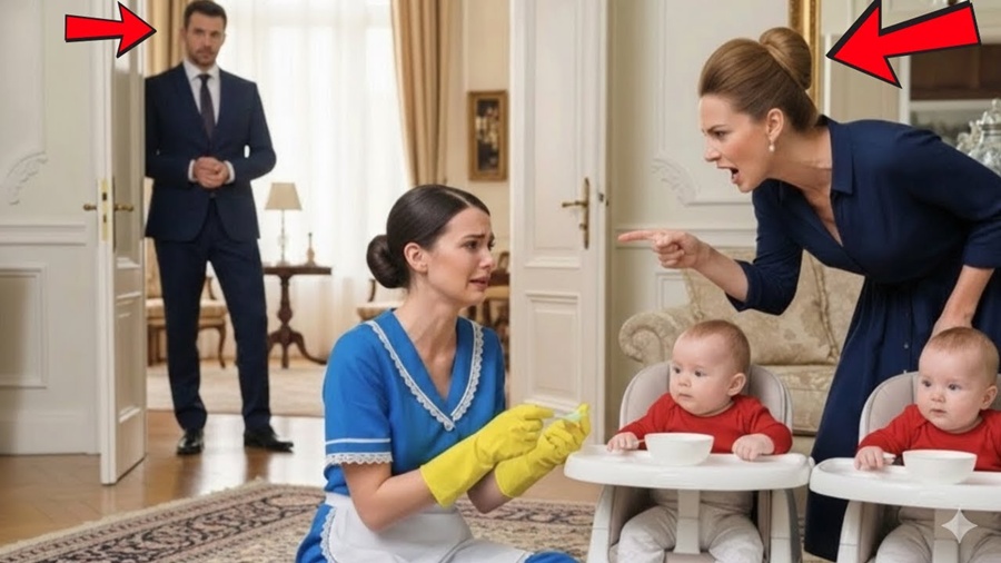 💥Milionário se esconde para testar a namorada… até a empregada revelar a verdade