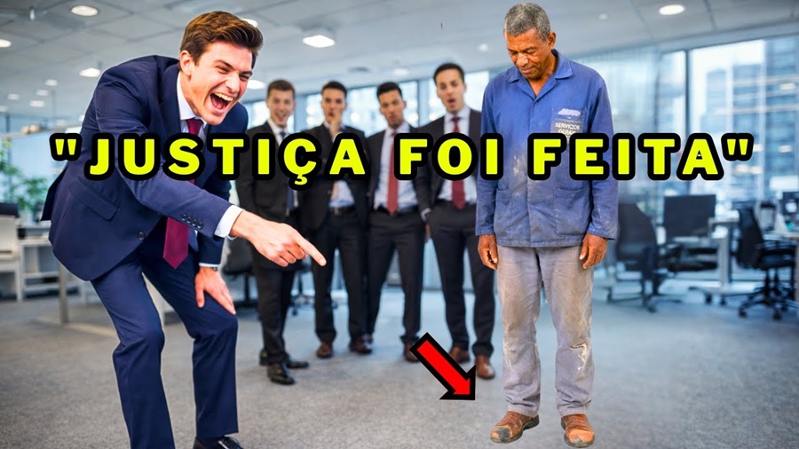 🔴 O empresário riu do sapato velho do faxineiro — 10 anos depois, os papéis se inverteram