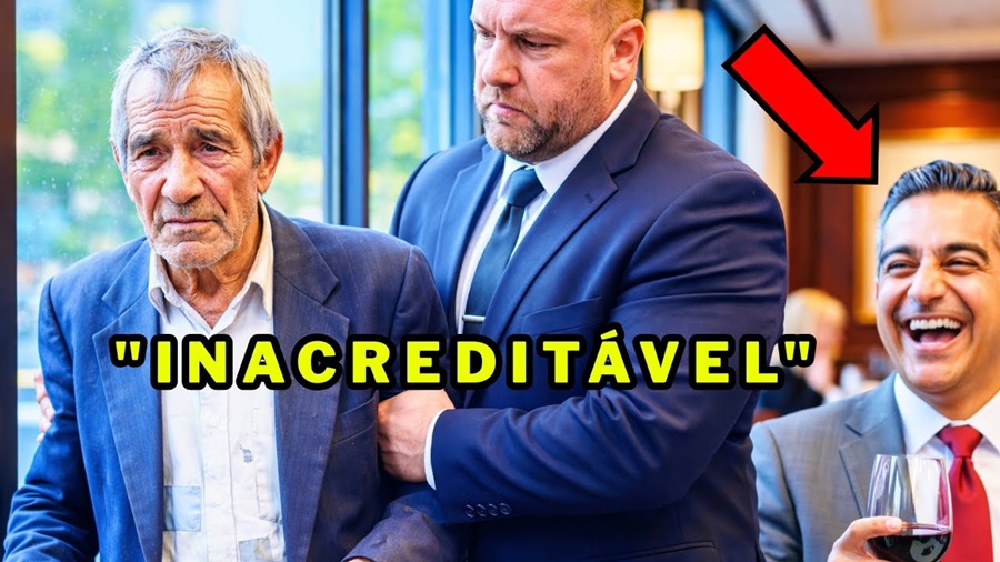 🔴 Ele expulsou o pai idoso do jantar, mas não imaginava quem era o dono do restaurante!