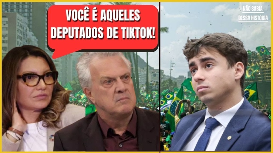 BIAL E JANJA ZOMBAM DE NIKOLAS FERREIRA AO VIVO E RECEBEM RESPOSTA AFIADA DO DEPUTADO!