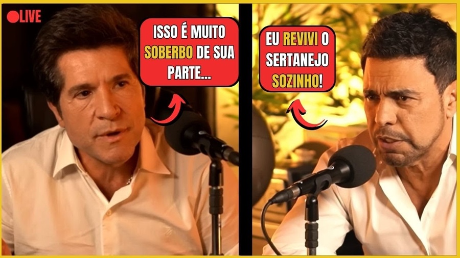 Daniel HUMILHA e EXPÕEM SOBERBA de Zezé Di Camargo AO VIVO!