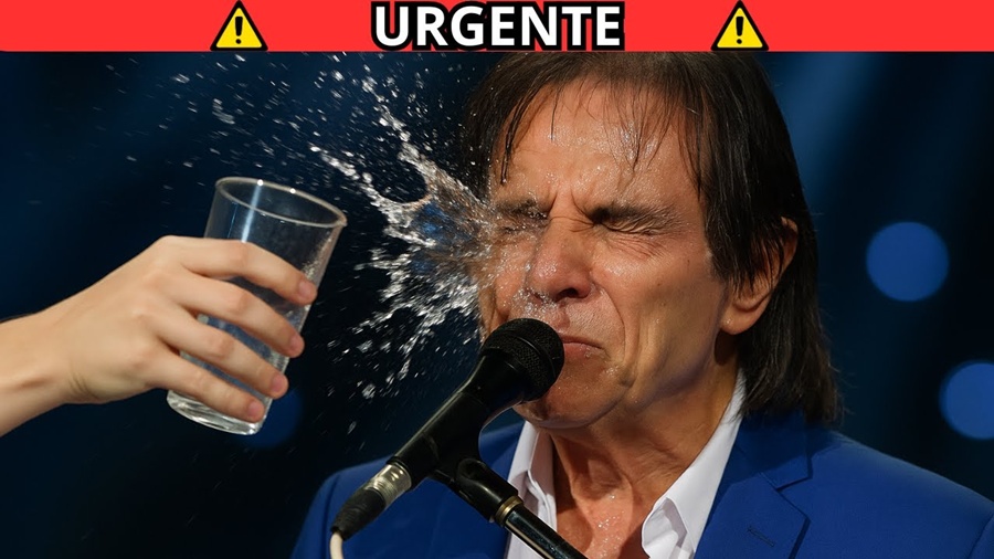 🔵 COPO ATINGE ROBERTO CARLOS AO VIVO E SUA REAÇÃO CHOCA O BRASIL..