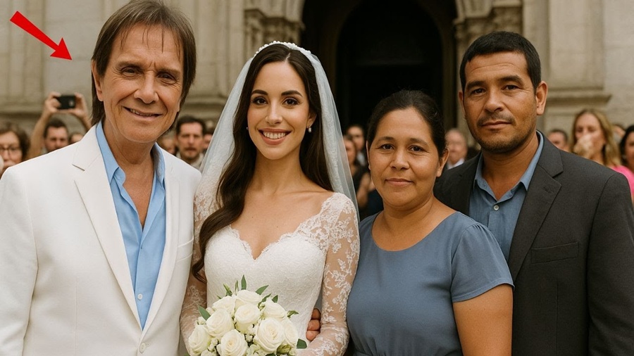 🔵ROBERTO CARLOS APARECE NO CASAMENTO DA FILHA DE SUA EMPREGADA E O QUE ELE FEZ DEPOIS CHOCOU A TODOS