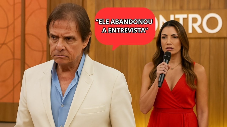 🔵 ROBERTO CARLOS ABANDONA ENTREVISTA COM PATRÍCIA POETA – E RAZÃO SURPREENDE O BRASIL