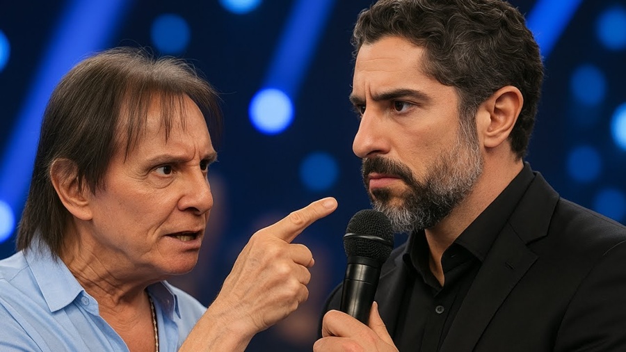 🔵 ROBERTO CARLOS ENFRENTA MARCOS MION AO VIVO E SURPREENDE..