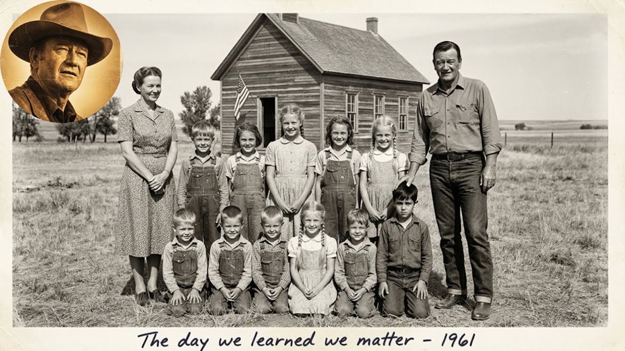 John Wayne Received This Teacher’s Letter and Did Something No Hollywood Star Would Do Today