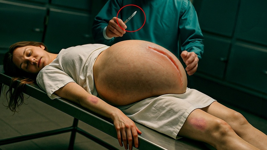 Durante AUTÓPSIA de GRÁVIDA, Médico escuta CHORO de Bebê e nota 1 detalhe que o faz CAIR PRA TRÁS!