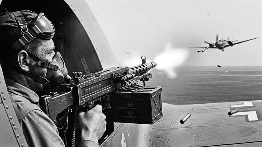 How One Gunner’s “Suicidal” Tactic Destroyed 12 Bf 109s in 4 Minutes — Changed Air Combat Forever