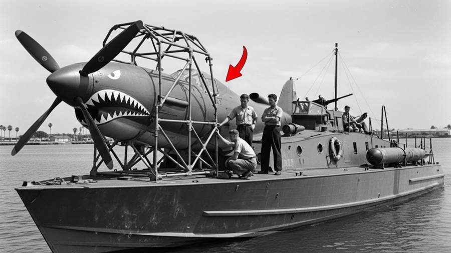 When They Put a P-39 Nose on a Tiny Boat — Japanese Called Them “Devil Boats”