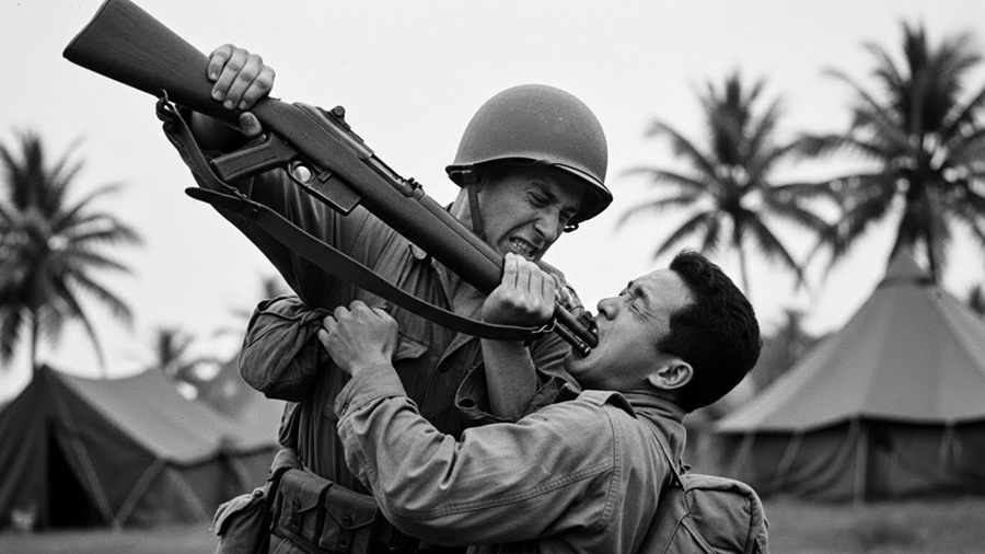 When Japanese Cut Off This American’s Ear — He Killed All 41 of Them in 36 Minutes