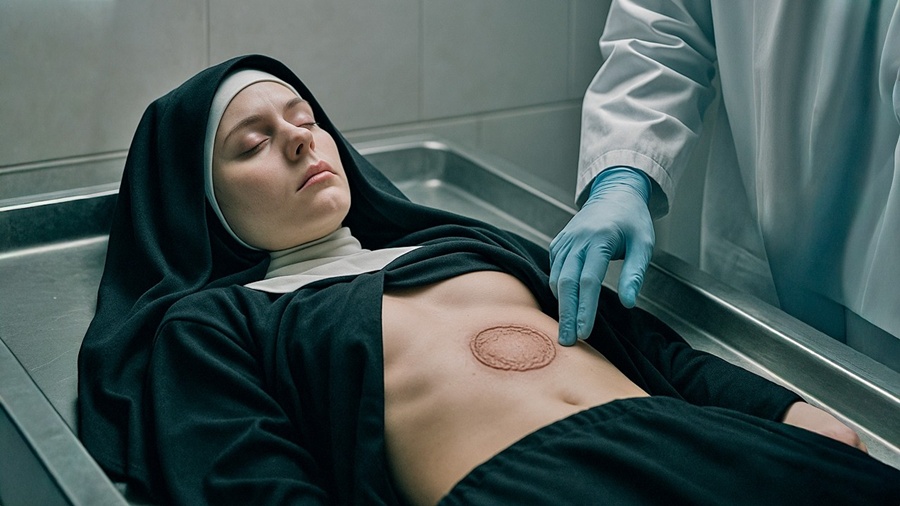 Durante AUTÓPSIA de FREIRA, Médico nota MARCA ESTRANHA no corpo e se ASSUSTA ao descobrir o que é!