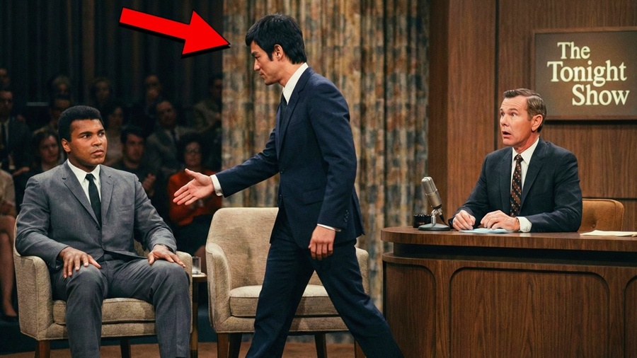 Muhammad Ali Refused to Shake Bruce Lee’s Hand — What Bruce Said Left the Studio Frozen