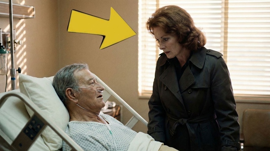 Maureen O’Hara’s Final Visit to John Wayne’s Deathbed — What He Whispered Changed Everything