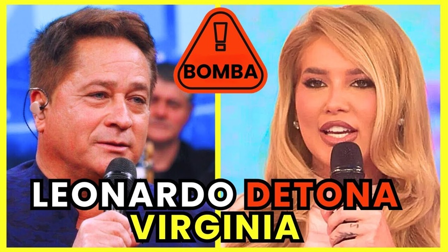 LEONARDO CALA VIRGÍNIA COM RECADO DURO! O QUE ELE DISSE SOBRE ZÉ FELIPE CHOCA