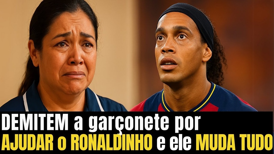 RONALDINHO GAÚCHO descobre que garçonete foi demitida por ajudá-lo em hotel e sua reação…