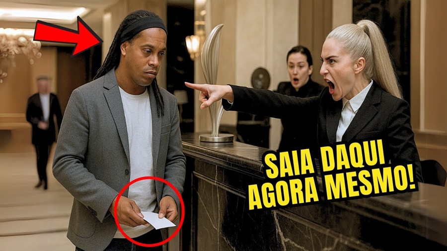 Recepcionista Humilha Ronaldinho Gaúcho Sem Saber Que Ele É o Dono do Hotel