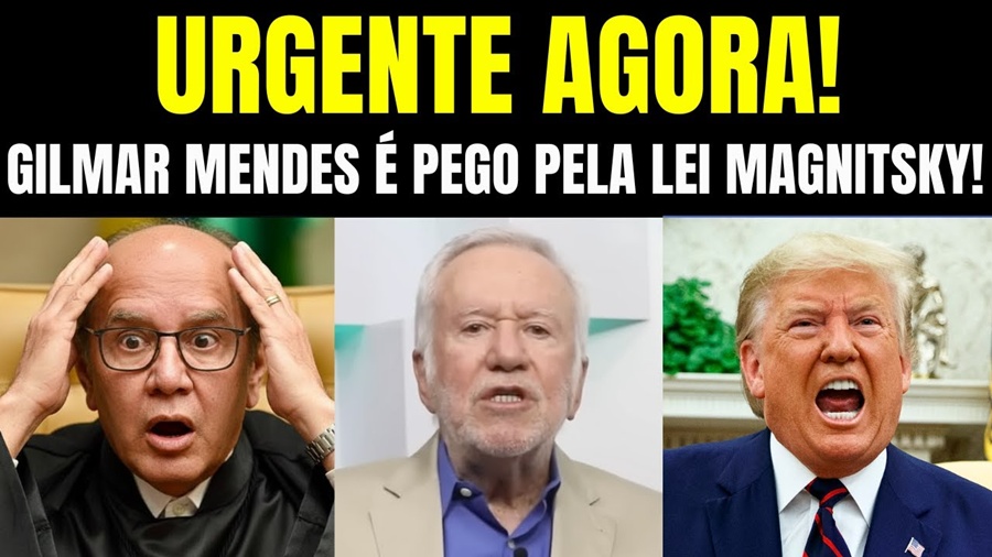 URGENTE! STF CONFIRMA: GILMAR MENDES ACABA DE CAIR NA LEI MAGNITSKY! BRASIL EM CHOQUE!