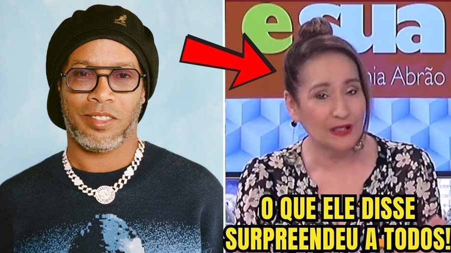 Ronaldinho Gaúcho Abandona o Programa de Sônia Abrão Após Pergunta OFENSIVA!!