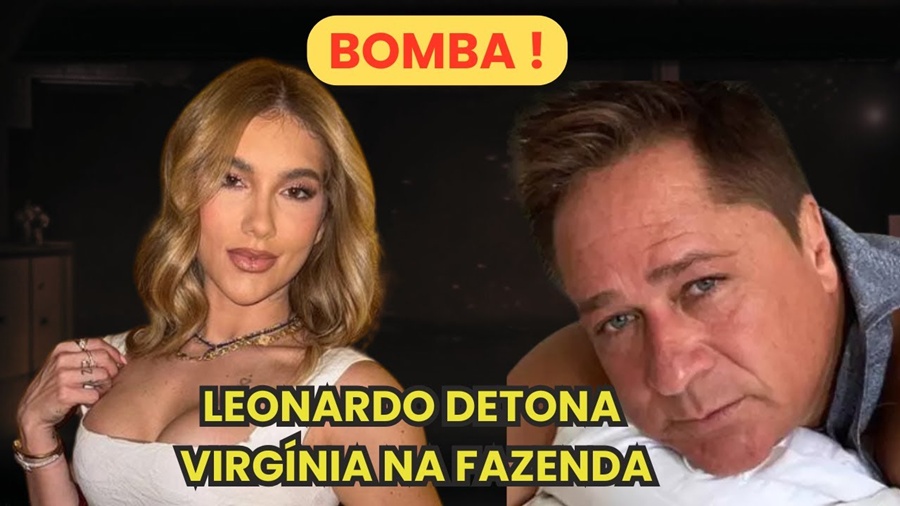 A TENSÃO AUMENTA: LEONARDO E VIRGÍNIA EM CONFRONTO TOTAL!