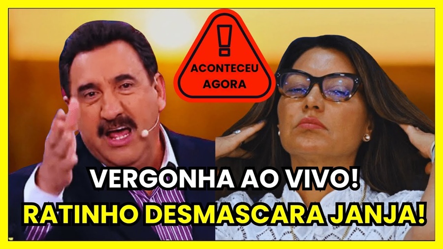 RATINHO EXPÕE JANJA AO VIVO E O BRASIL FICA CHOCADO! ISSO É COM O DINHEIRO DO POVO?”