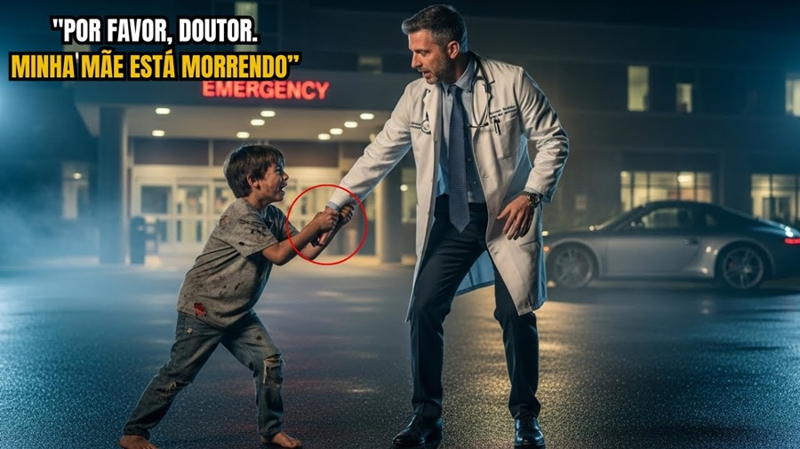 Menino de rua agarra médico: A MINHA MÃE ESTÁ MORRENDO… o que o cirurgião fez vai fazer você chorar