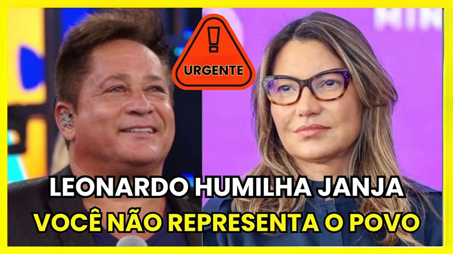 JANJA TENTA HUMILHAR LEONARDO AO VIVO, MAS LEVA RESPOSTA QUE CHOCA O PÚBLICO!