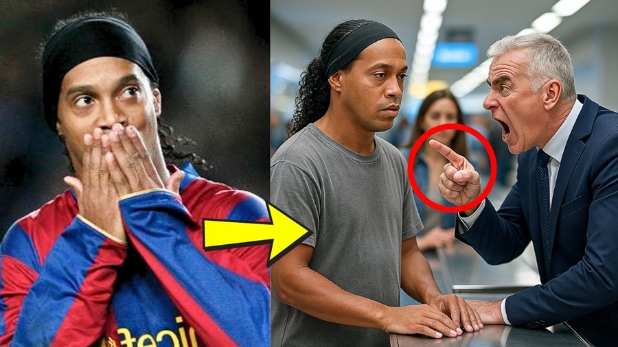 GERENTE DO BANCO DO BRASIL HUMILHA RONALDINHO GAÚCHO SEM SABER QUEM ERA! MAS O QUE ELE FEZ…