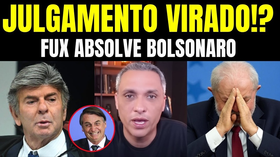 GRANDE REVIRAVOLTA! FUX ABSOLVE BOLSONARO!? PLANO FOI EFICAZ! LULA EM DESCONTROL…