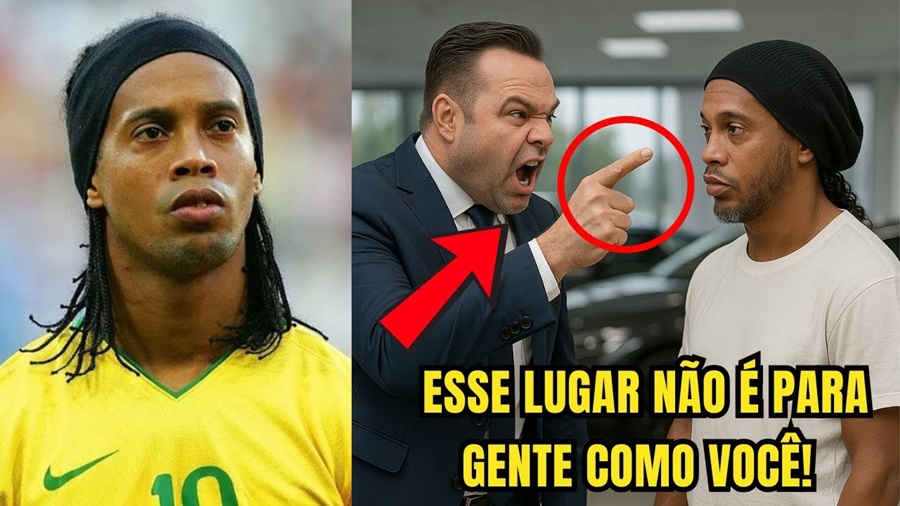Gerente de Concessionária EXPULSA Ronaldinho Gaúcho SEM SABER QUEM ELE ERA! MAS ELE…