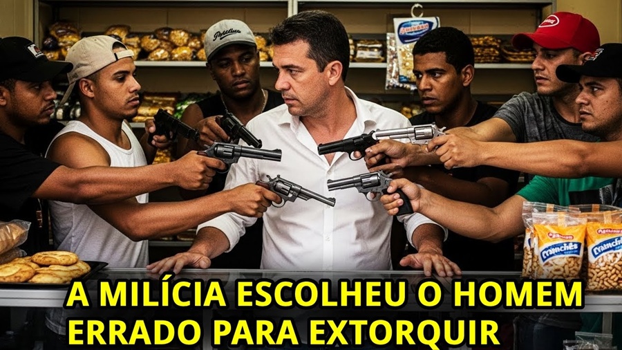 A Milícia Do RJ Invadiu Uma Padaria Na Baixada — Jamais Imaginaram Que O Padeiro Era Ex-Fuzileiro