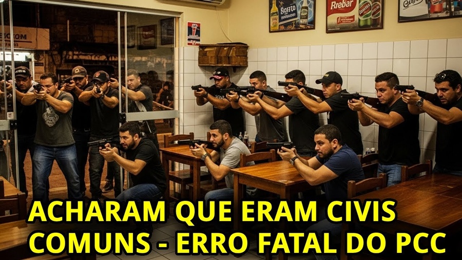Traficantes Cercaram Churrascaria em Goiânia às 3h — 18 PMs do GATE Jantavam Após Operação