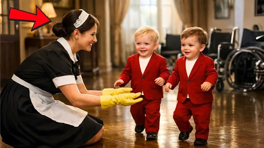 O QUE A EMPREGADA FEZ PELOS GÊMEOS… MUDOU PARA SEMPRE A VIDA DO EMPRESÁRIO VIÚVO!