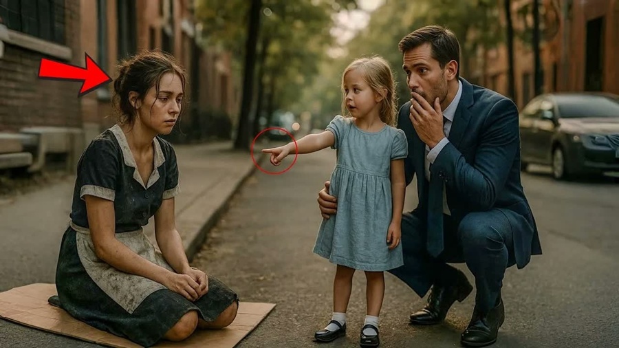 “ESSA NÃO É A EMPREGADA QUE MORREU？”, PERGUNTOU O EMPRESÁRIO VIÚVO AO VER UMA MULHER NA RUA!