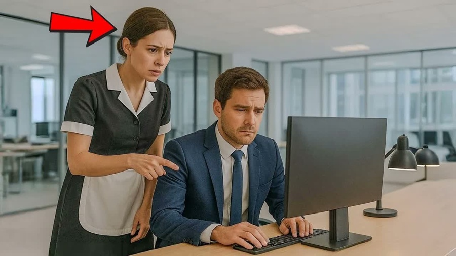 O EMPRESÁRIO VIÚVO ESTAVA NO FUNDO DO POÇO… ATÉ QUE A EMPREGADA TRANSFORMOU SEU DESTINO!