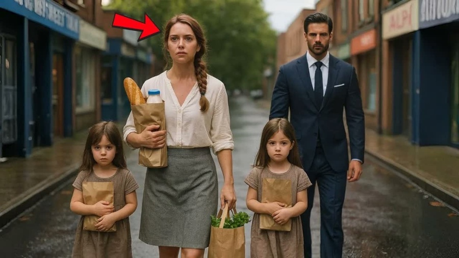 O EMPRESÁRIO VIÚVO SEGUIU SUA EMPREGADA NO FIM DO DIA… E O QUE ELA FAZIA COM AS GÊMEAS O EMOCIONOU