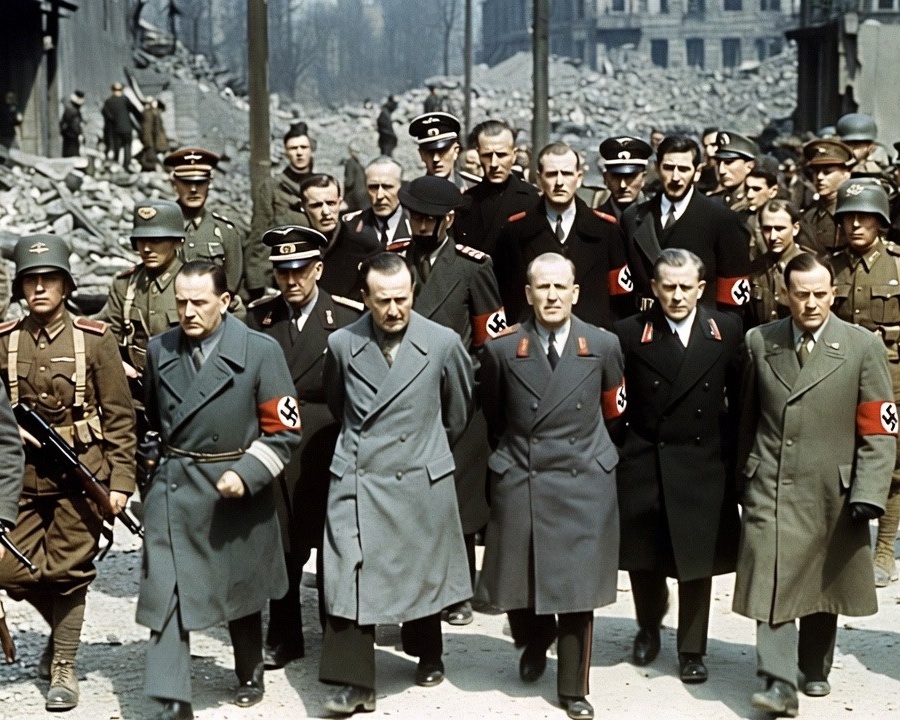 Das Schicksal der SS-Mitglieder nach dem Zusammenbruch des Dritten Reiches  DD