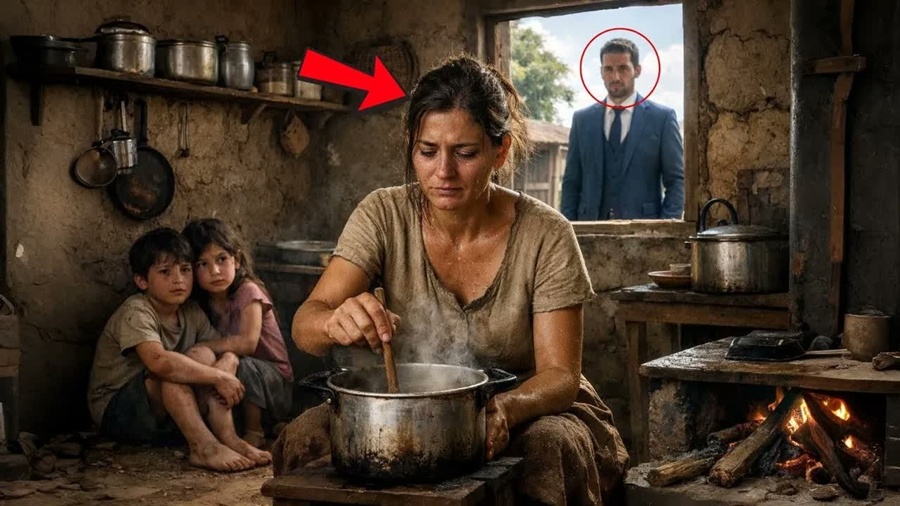 EMPRESÁRIO VIÚVO ENCONTRA EX-EMPREGADA NO BARRACO COM OS FILHOS NA MISÉRIA, E SUA ATITUDE MUDA TUDO!