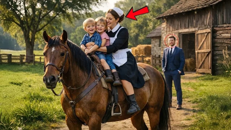 EMPRESÁRIO VIÚVO FLAGRA EMPREGADA COM SEUS FILHOS NA CASA DE CAMPO… E TOMA ATITUDE INESPERADA!