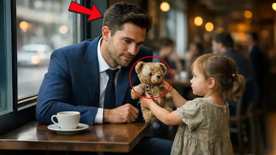 “SENHOR… O SENHOR PODE CONSERTAR MEU BRINQUEDO？ FOI O ÚLTIMO PRESENTE DO PAPAI.”