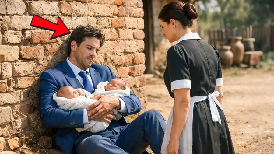 EMPRESÁRIO VIÚVO LARGADO COM DOIS BEBÊS É ENCONTRADO PELA SUA EMPREGADA E ELA FAZ ALGO QUE MUDA TUDO