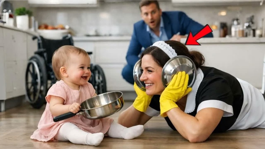 EMPRESÁRIO VIÚVO INSTALOU CÂMERAS PARA OBSERVAR A EMPREGADA… E CHOROU AO VER A VERDADE!