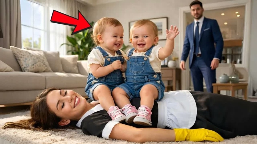 EMPRESÁRIO VIÚVO FINGIU UMA VIAGEM… MAS AO RETORNAR VIU O QUE A EMPREGADA FAZIA COM SUAS FILHAS!